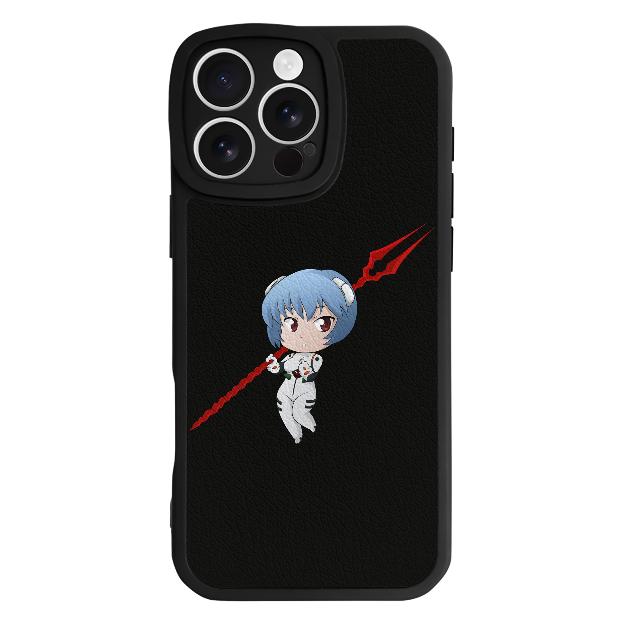 （画像用） EVA 新世紀エヴァンゲリオン 【iPhone 16シリーズ対応】シリコンスマホケース（レザー調） 材質：シリコン